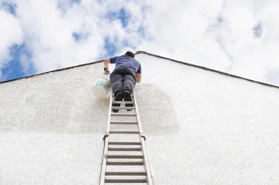 Peinture extérieure à Faumont — façades et ravalement